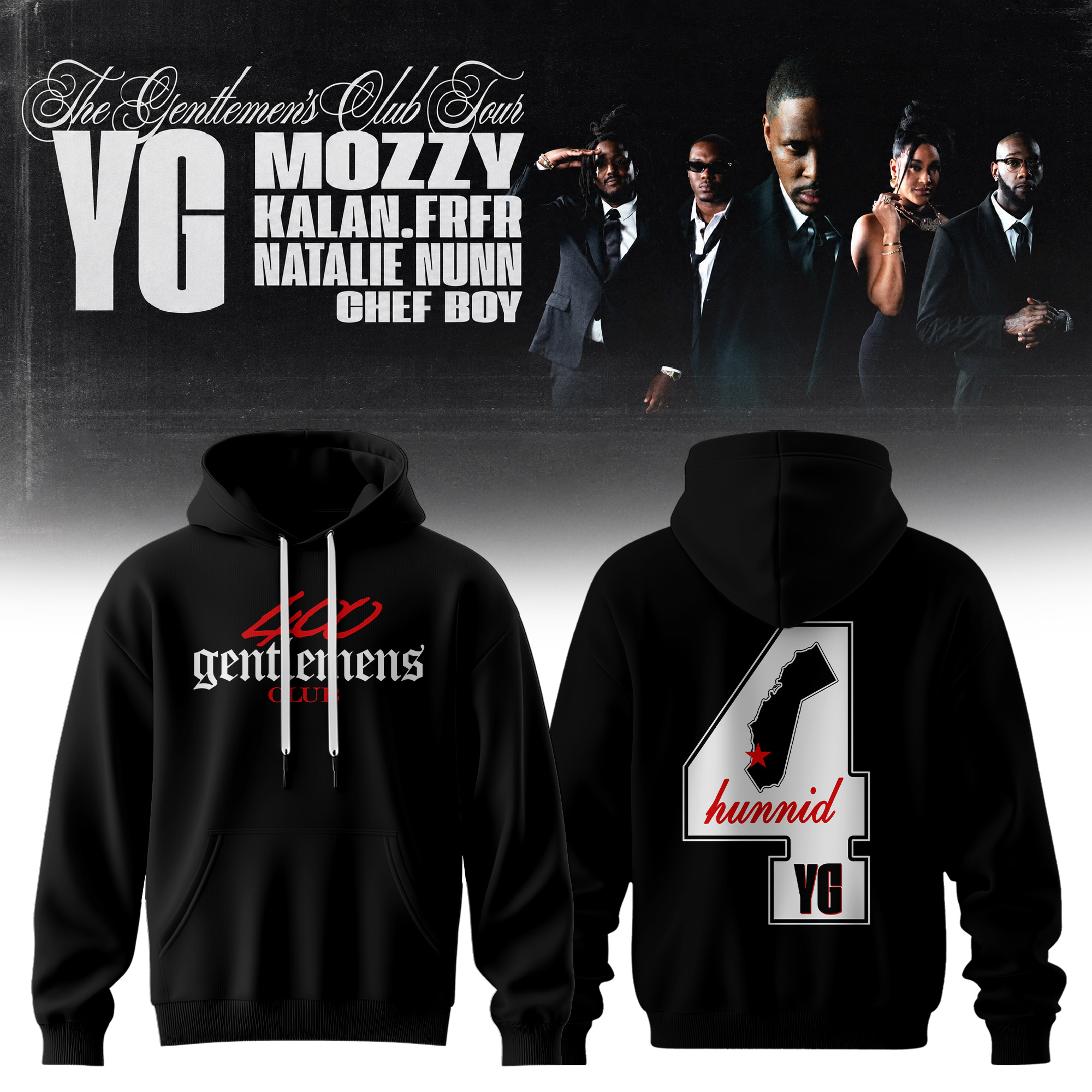 The Gentlemens Club Tour 2026 Edition Pullover Hoodie Collector Edition
