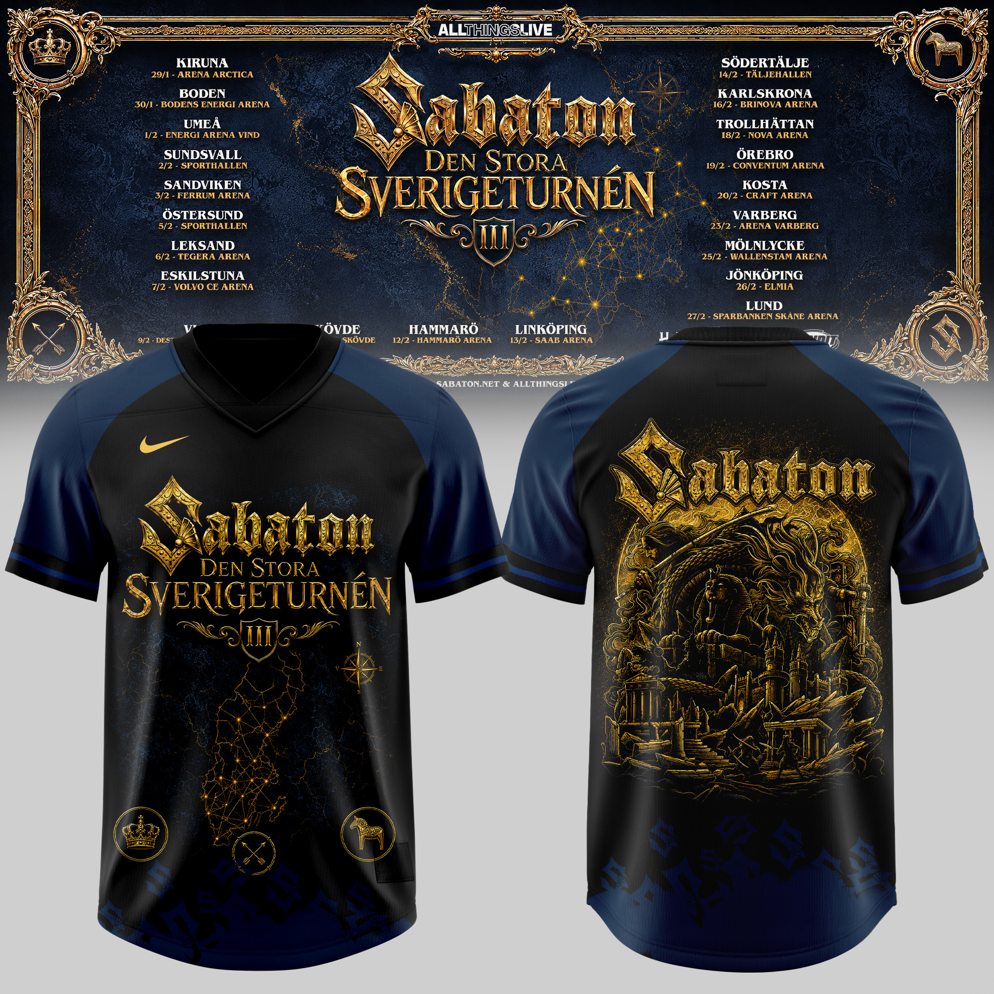 The Grand Swedish Arena Tour 2027 Edition Football Jersey Music Fanwear 1 - Unicasport The Grand Swedish Arena Tour 2027 Edition Football Jersey Music Fanwear