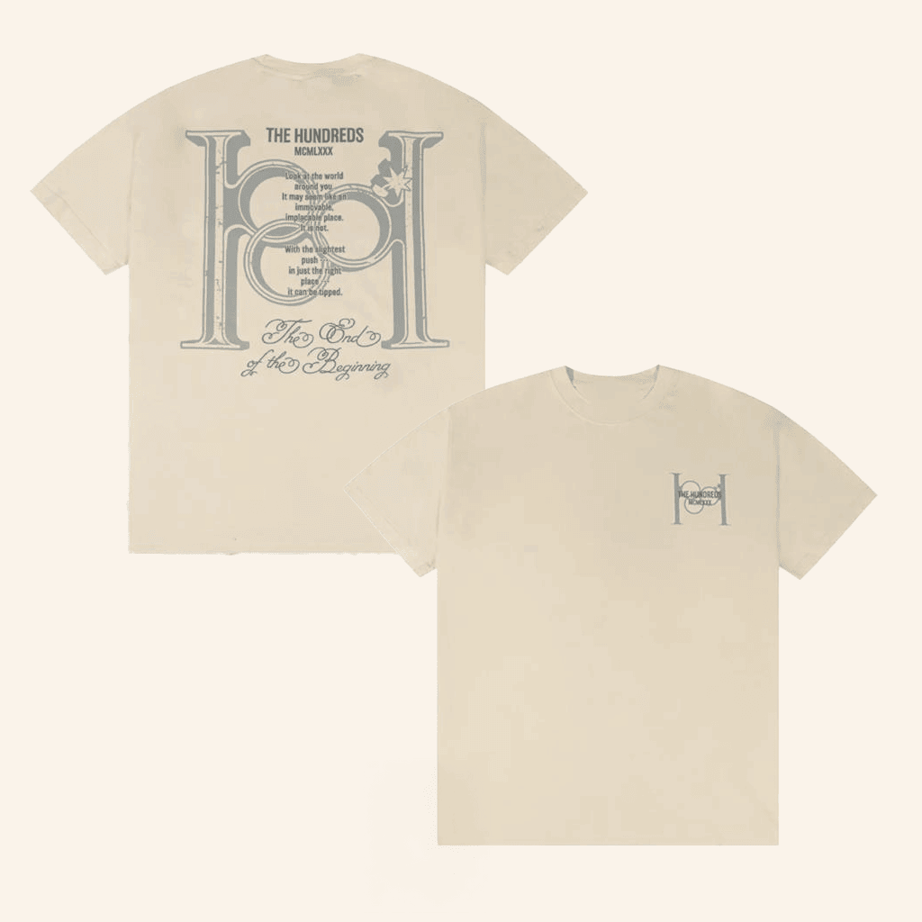 The Hundreds Merch Monogram TShirt Gifts For Dudes