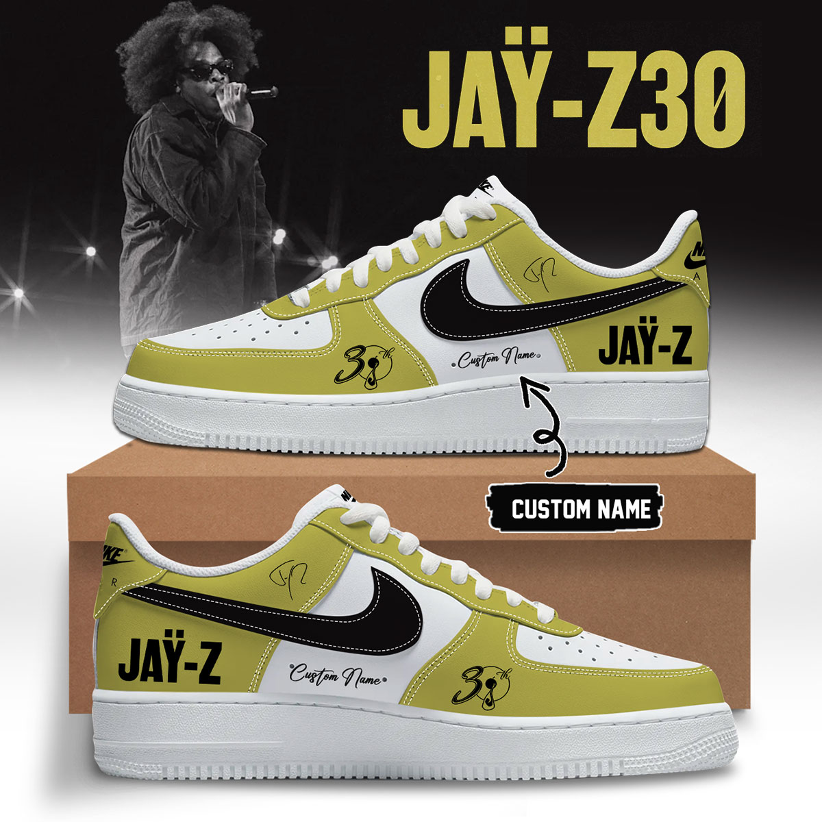 The JAZZ30 Signature Lifestyle Sneakers for Fans