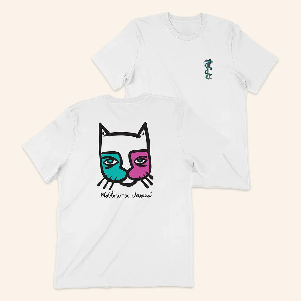 The James Brand Merch The Moblow Cat TShirt Gifts For Wife