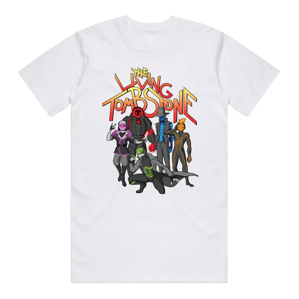 The Living Tombstone Merch The Living Tombstone Illustration White TShirt