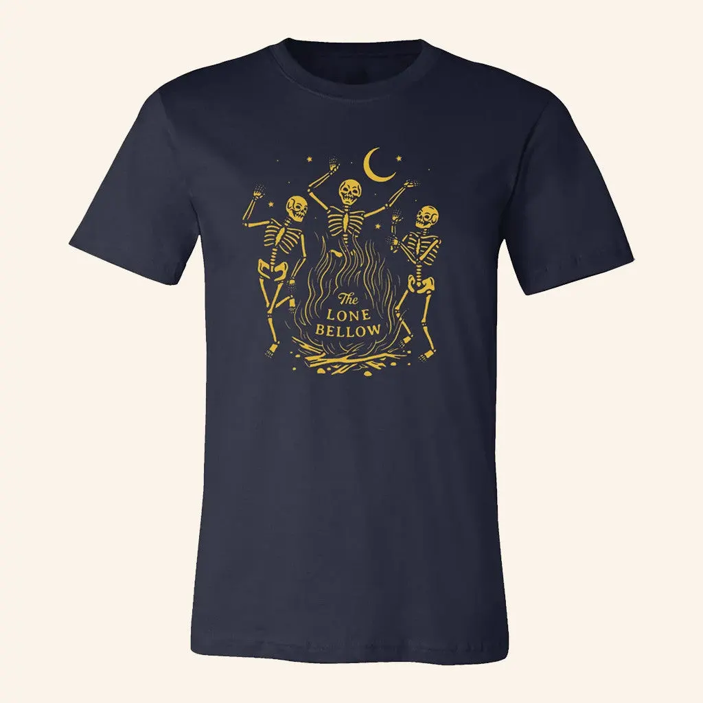 The Lone Bellow Merch Skeleton TShirt Gifts For Dad