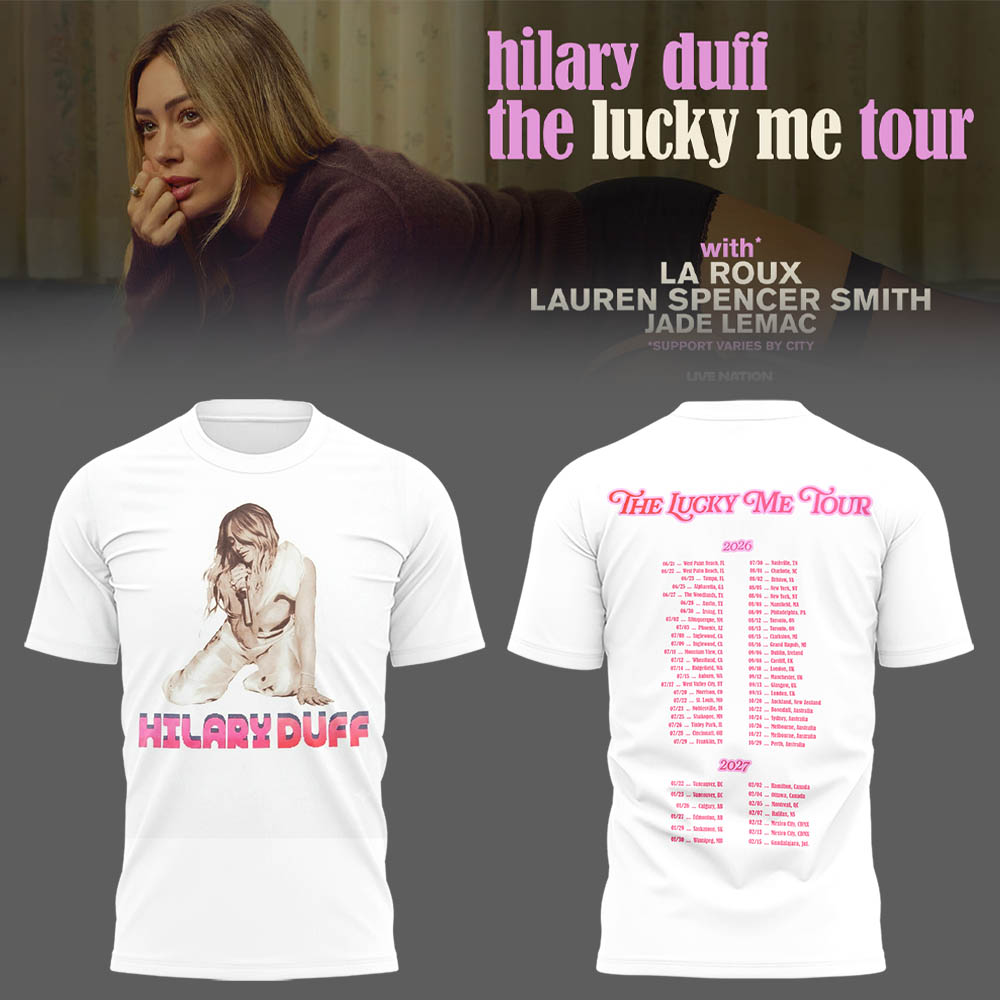The Lucky Me Tour 2026 Collector Edition Graphic T Shirt