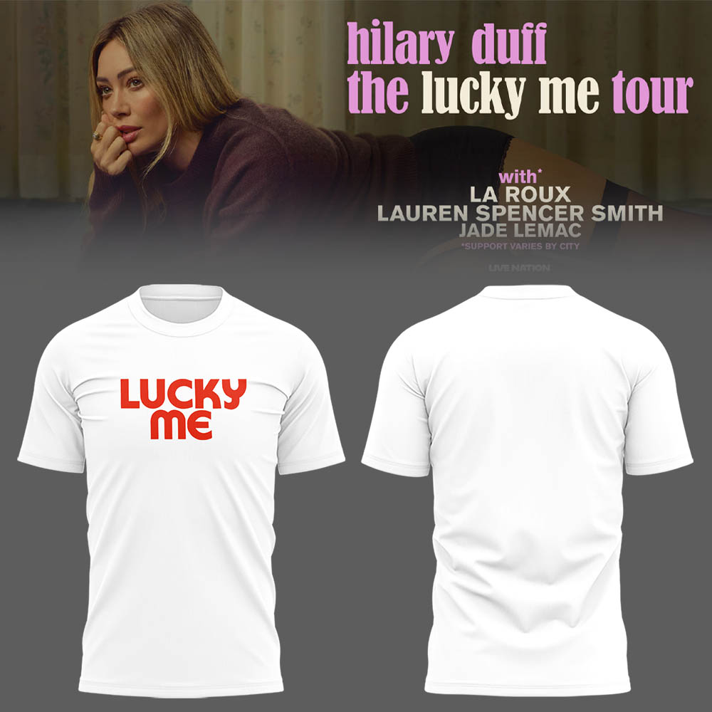The Lucky Me Tour 2026 Limited Edition Graphic T Shirt