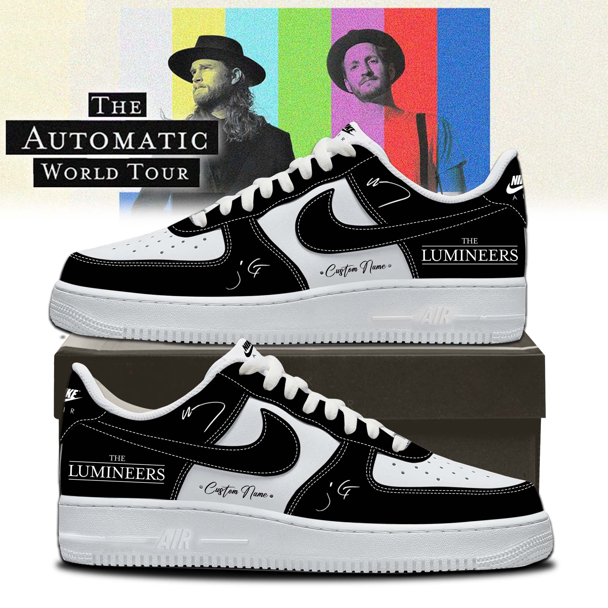 The Lumineers Automatic Graphic AF1 Shoes