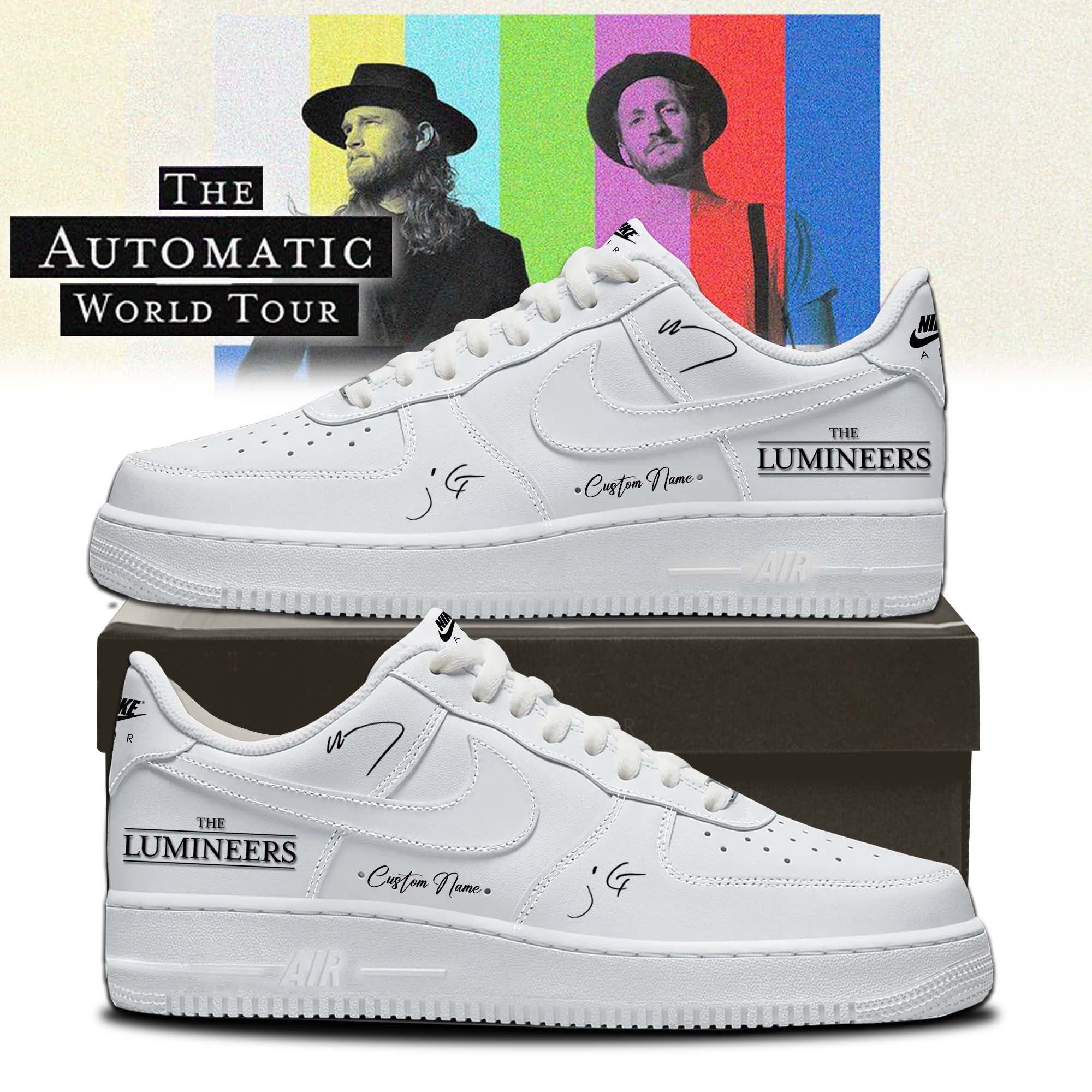The Lumineers Automatic Limited Edition AF1 Sneakers