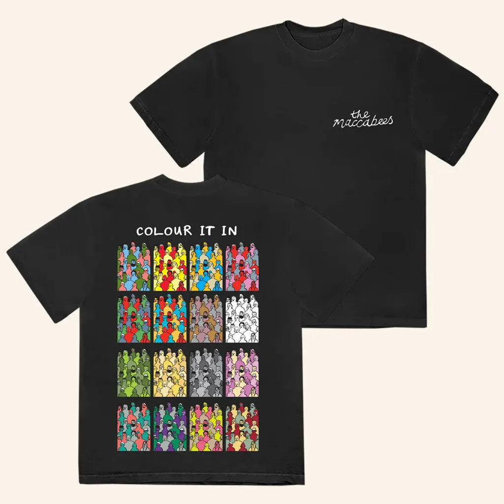 The Maccabees Merch Colour It In TShirt Gifts For Best Friends