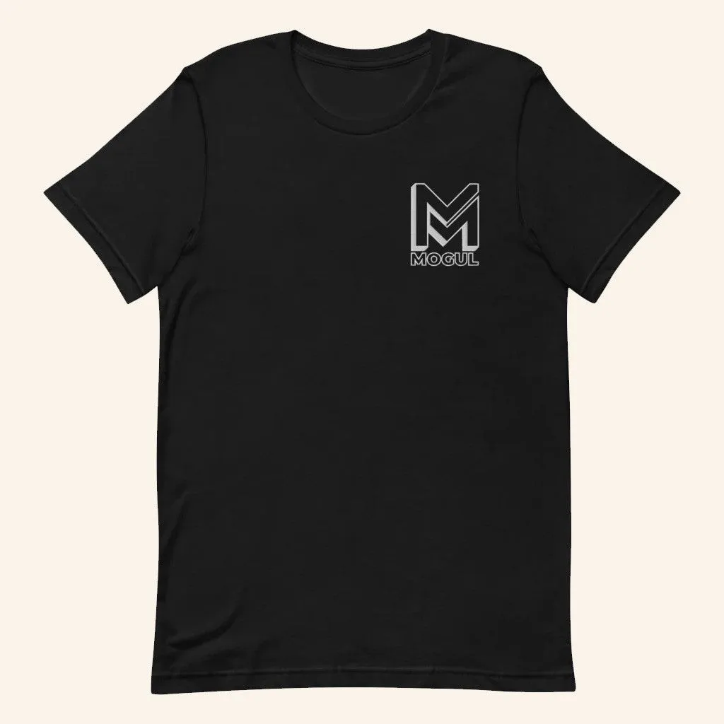The Mogul Brand Merch Mogul White Logo TShirt Presents For Him