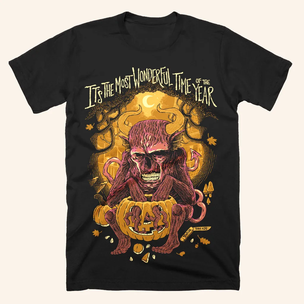 The Most Wonderful Time Of The Year TShirt Halloween Apparel Gift Ideas For Husband