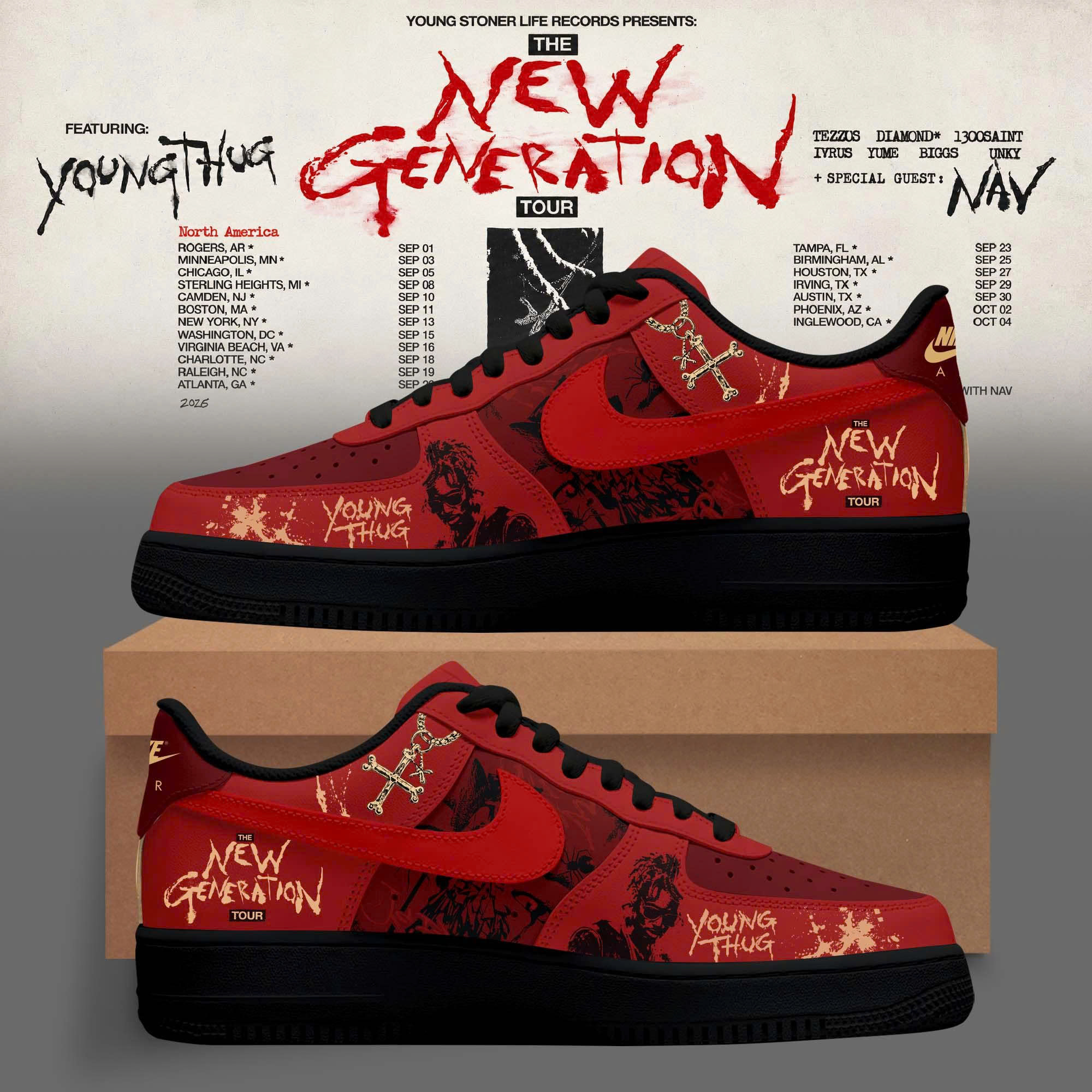 The New Generation Tour 2026 Edition High Top Sneakers