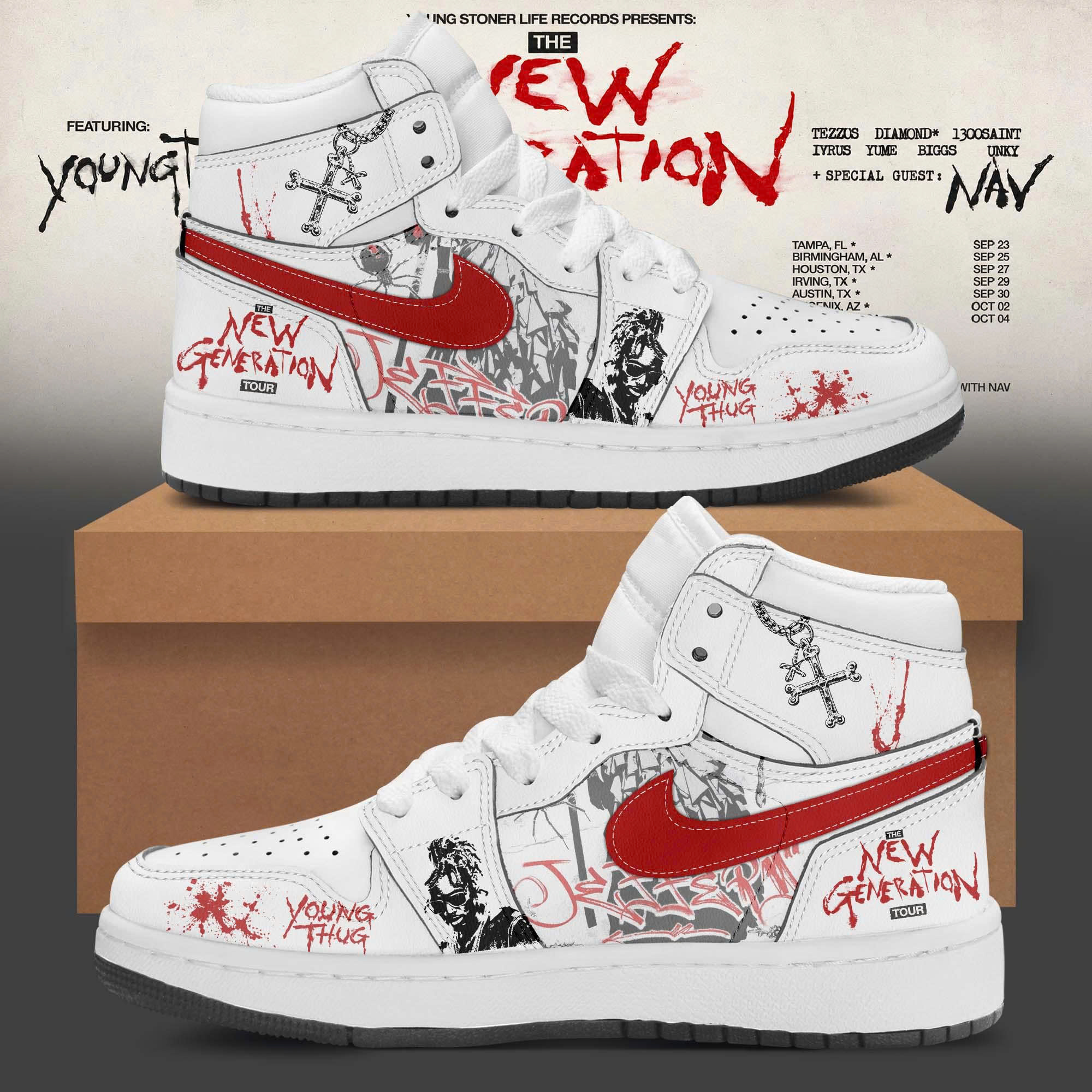 The New Generation Tour 2026 Edition Limited Release High Top Sneakers