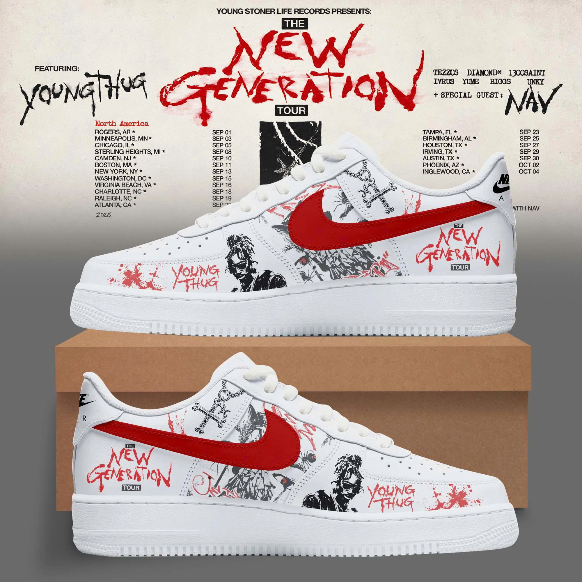 The New Generation Tour 2026 Edition Premium Casual Shoes