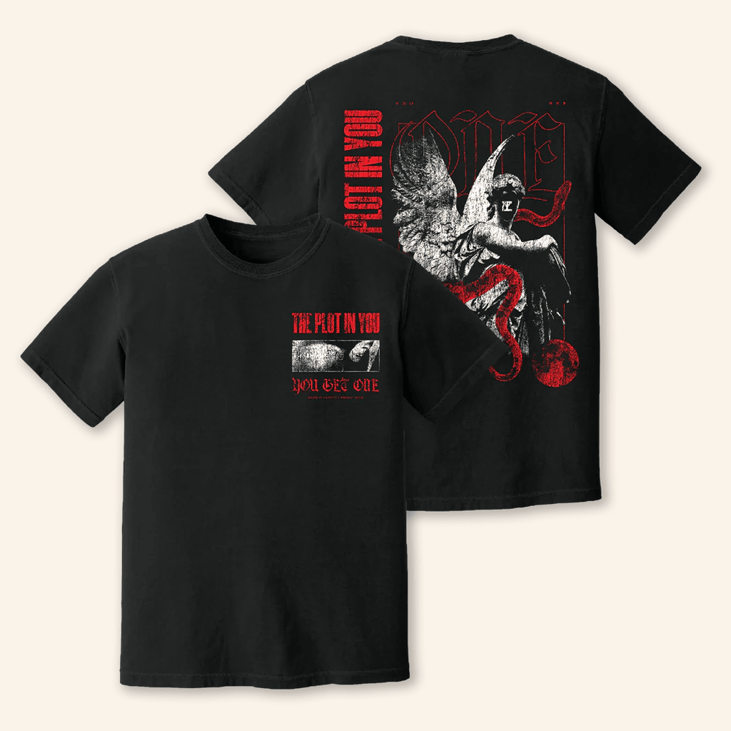 The Plot In You Merch 2026 Snake Angel TShirt You Get One Shirt Gifts For Music Lovers