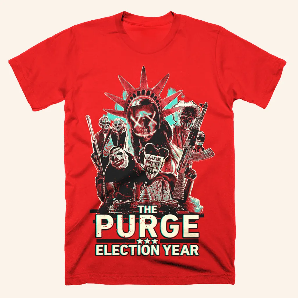 The Purge Election Year Annual Tradition TShirt Halloween Merch Gifts For Besties