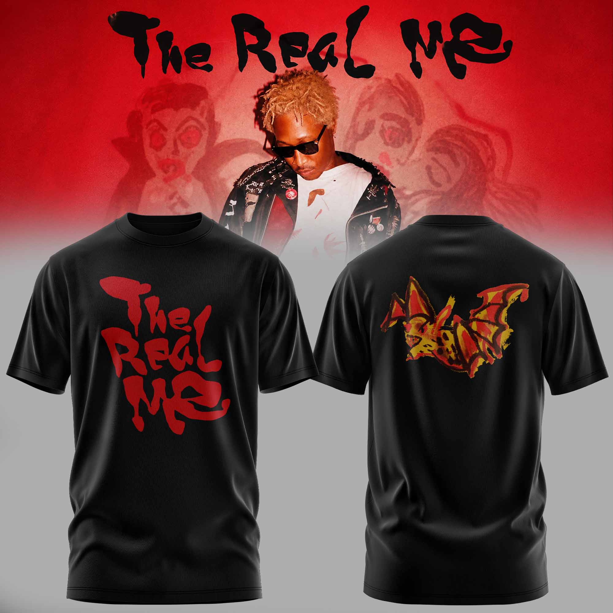 The Real Me 3D All Over Print T Shirt TS3 Style Streetwear Collection