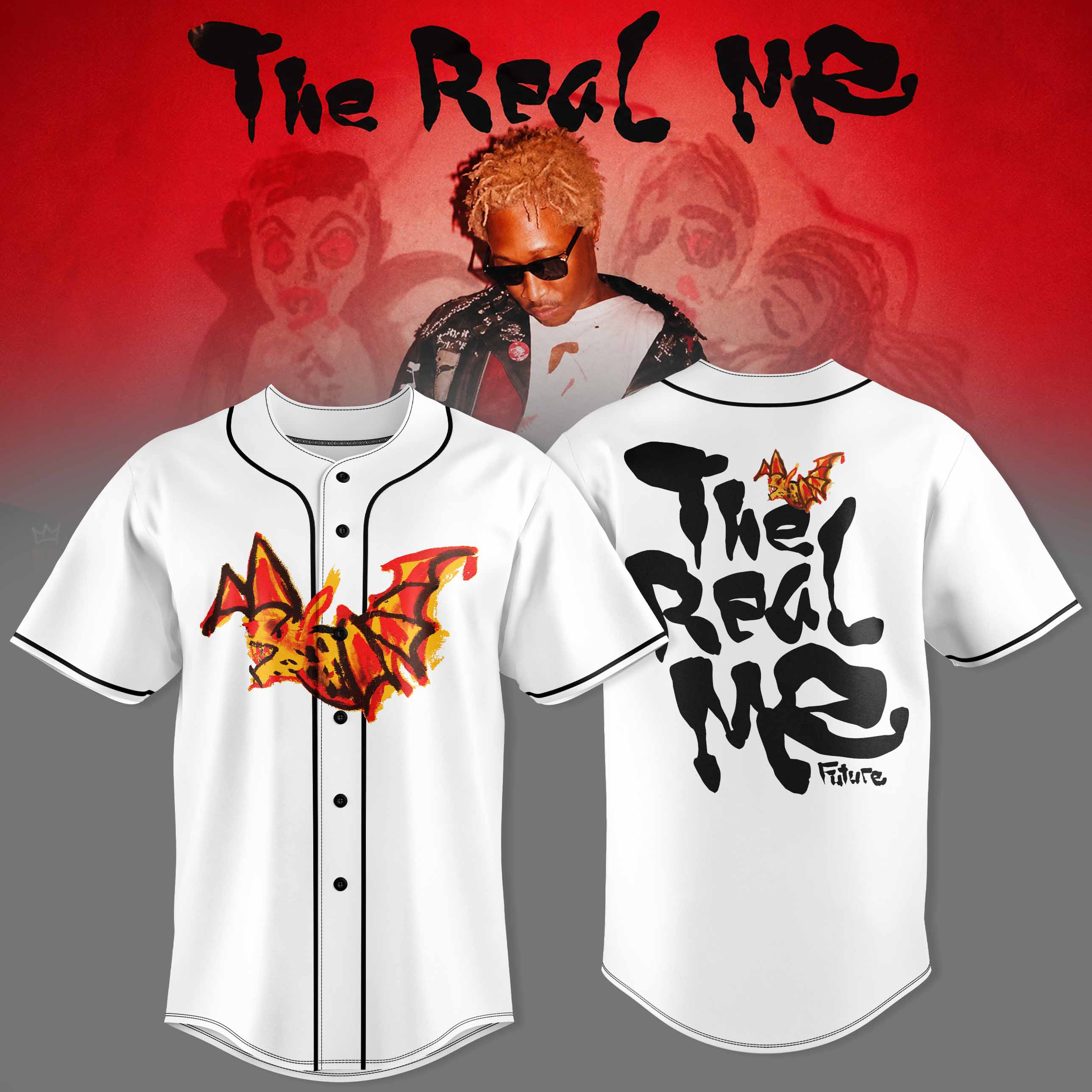 The Real Me Premium 3D Baseball Jersey JS2 Style Limited Edition