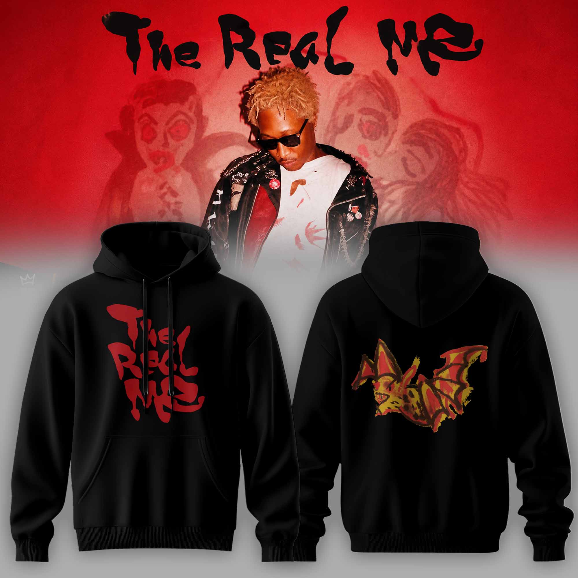 The Real Me Premium 3D Hoodie HD3 Style Fashion Collection