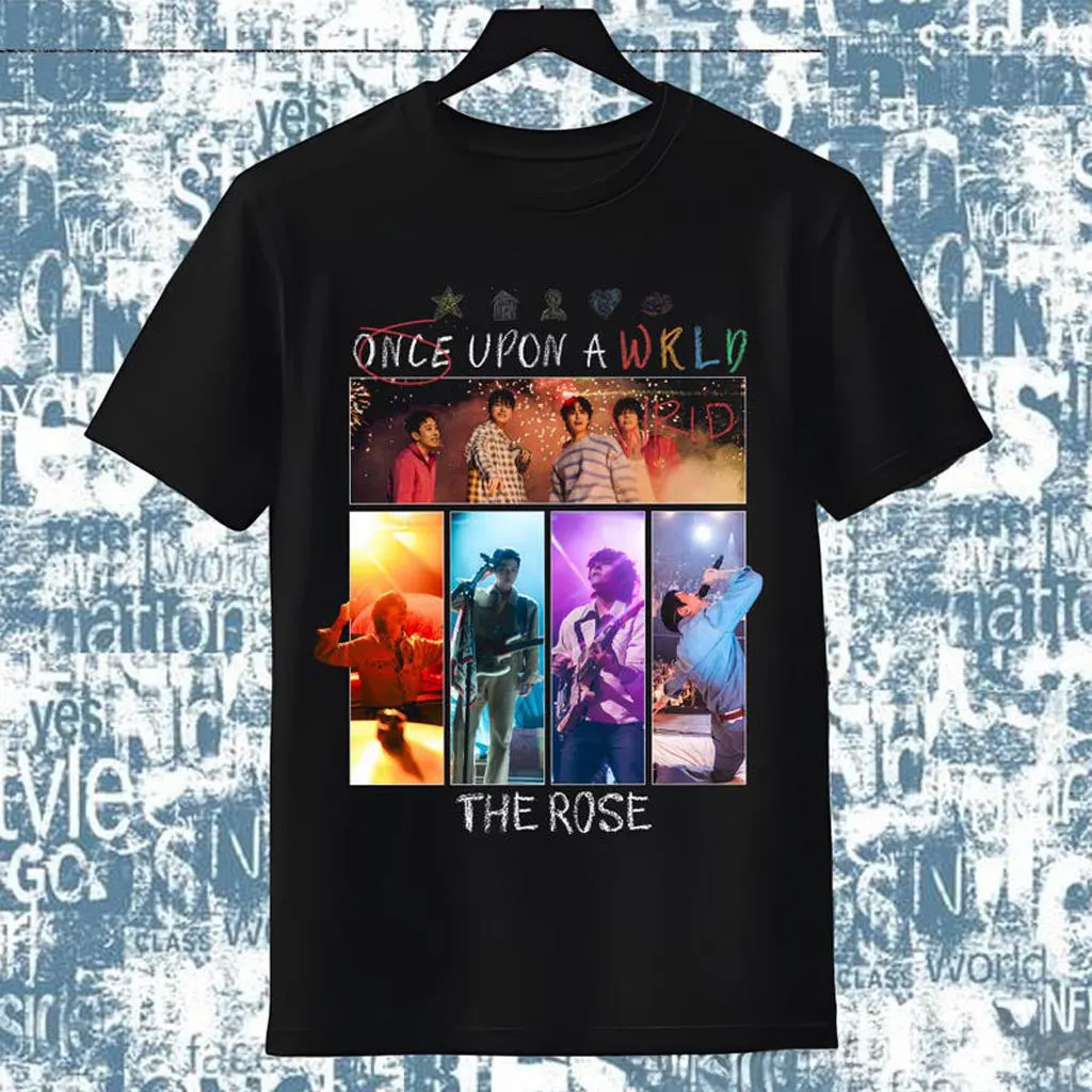 The Rose Once Upon A WRLD Tour in Us Tshirt The Rose 2025 World Tour Hoodie The Rose WRLD
