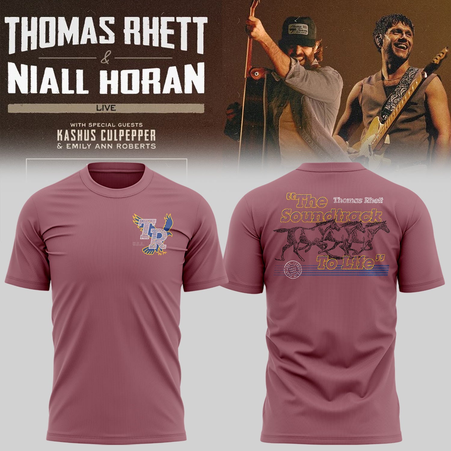 The Soundtrack To Life Tour Collector Music Tee