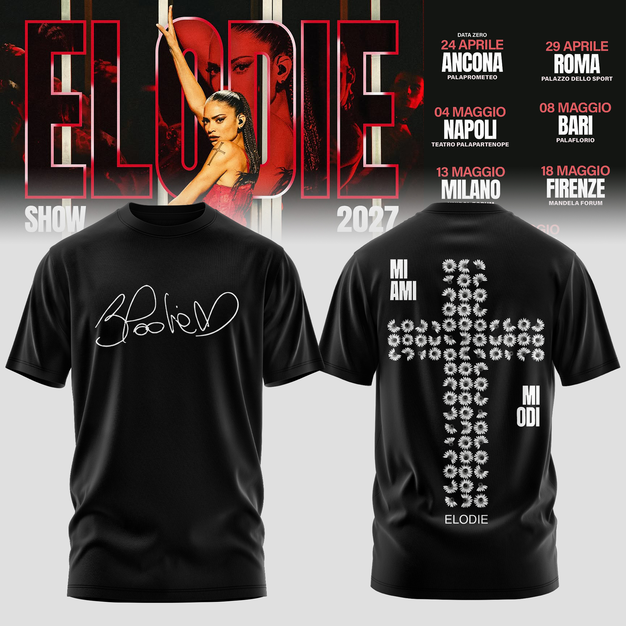 The Stadium Show 3D All Over Print Graphic T Shirt Premium Edition
