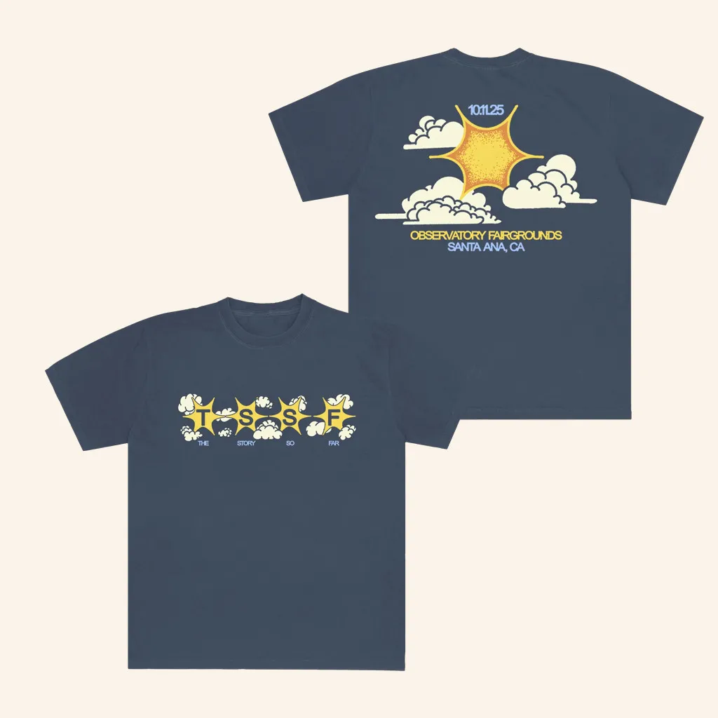 The Story So Far Merch Santa Ana Event TShirt Gifts For Pop Fans