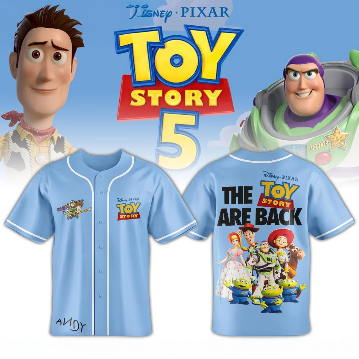 The Toys Are Back Collector Baseball Jersey Edition
