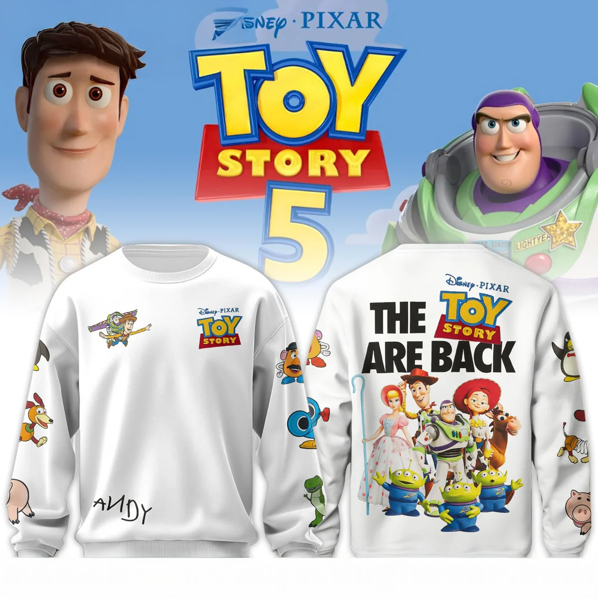The Toys Are Back Official Shirt And Hoodie Collection
