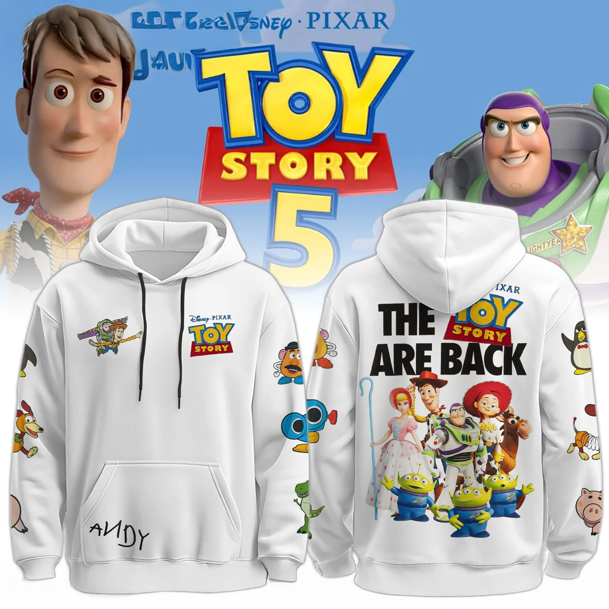 The Toys Are Back Premium T Shirt And Hoodie Collection