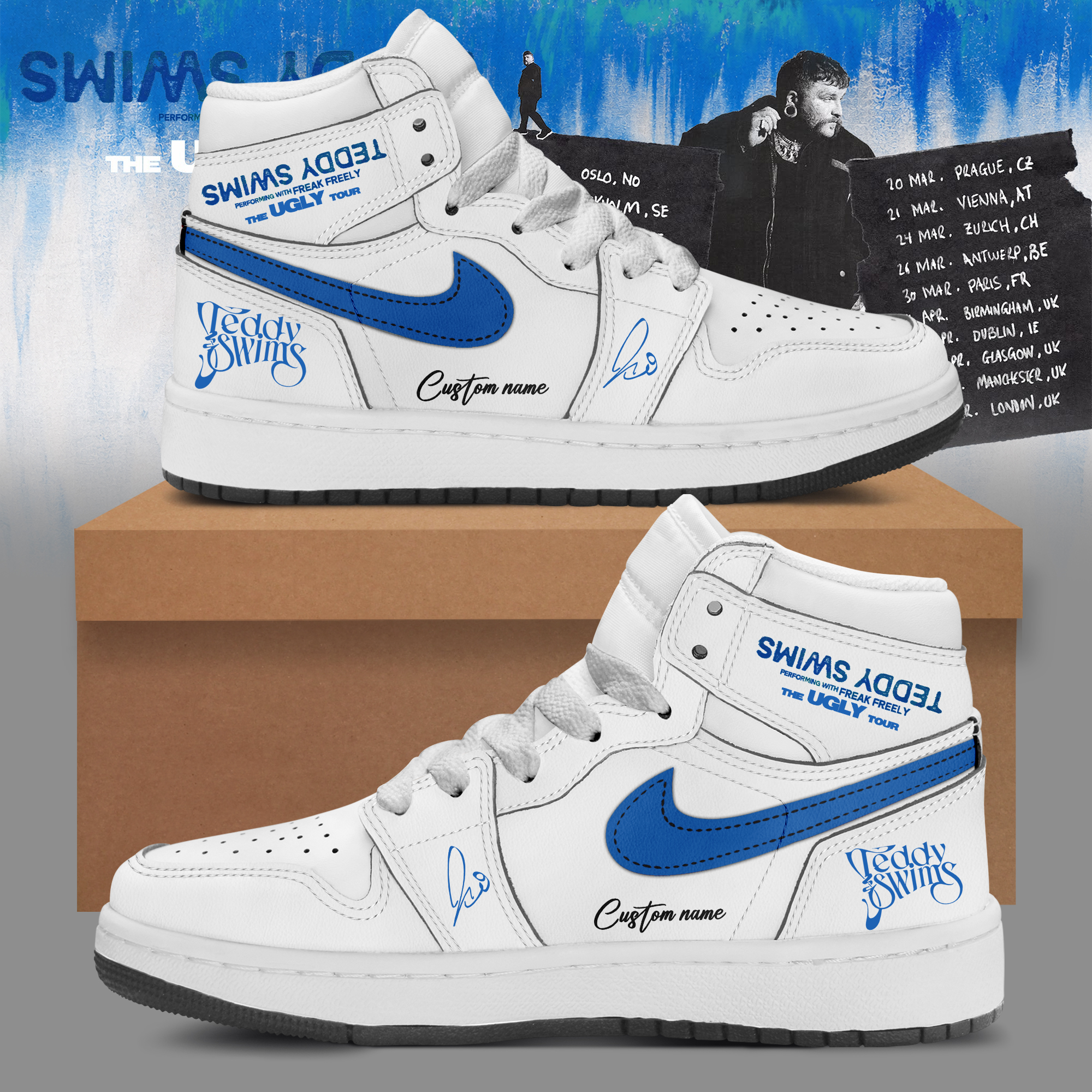 The Ugly Tour Graphic AF1 Shoes
