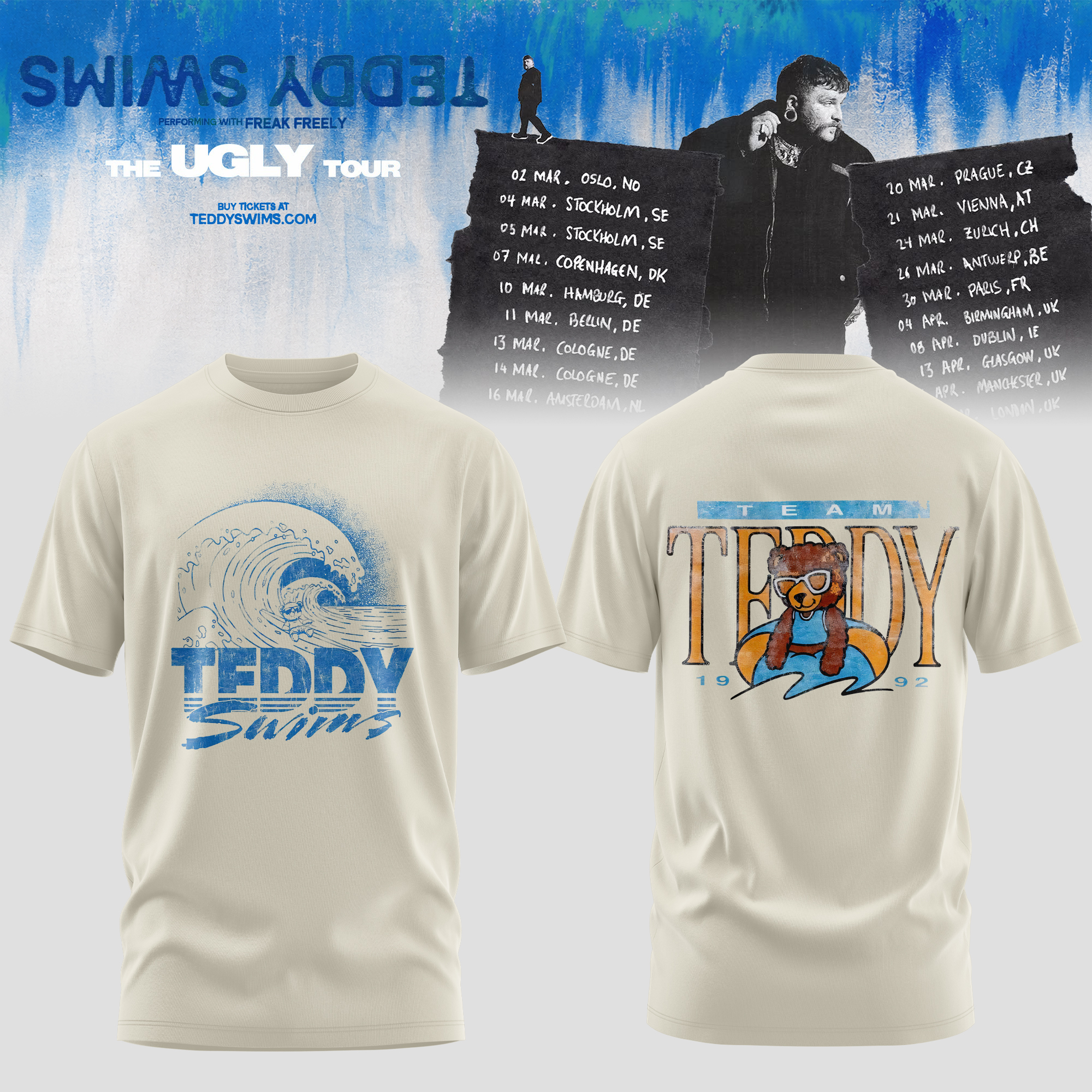 The Ugly Tour Vintage Graphic Tee