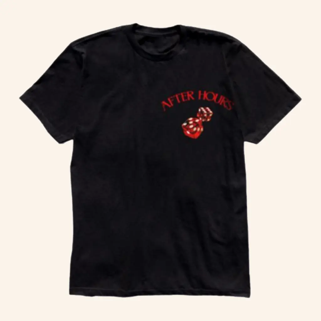 The Weeknd After Hours Til Dawn Tour Merch TShirt The Weeknd After Hours Dice Shirt For Fans