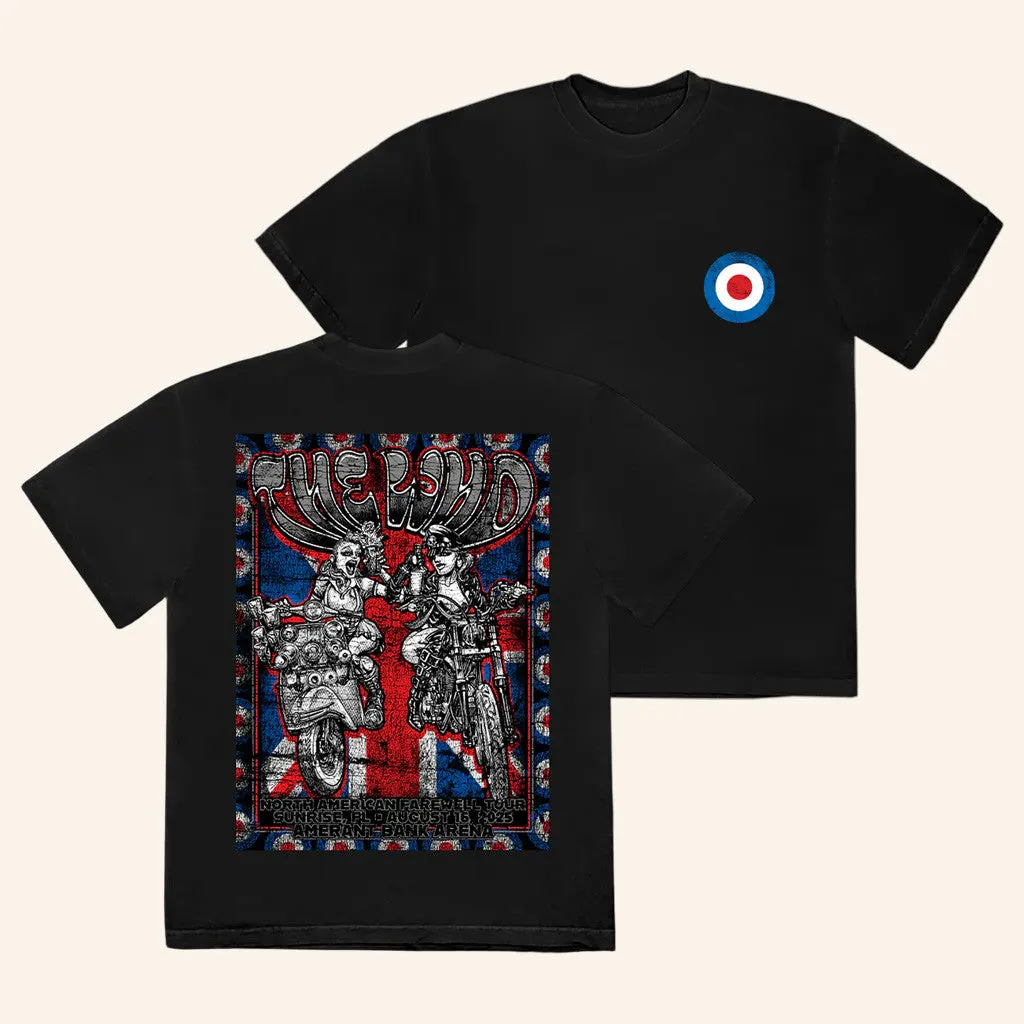 The Who Merch Sunrise Fl 2025 TShirt Gifts For Dad