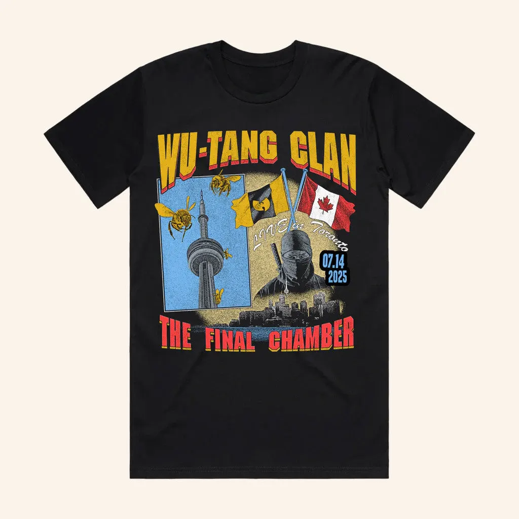The Wu Tang Clan Merch Final Chamber Tour Toronto Exclusive TShirt Presents For Dad