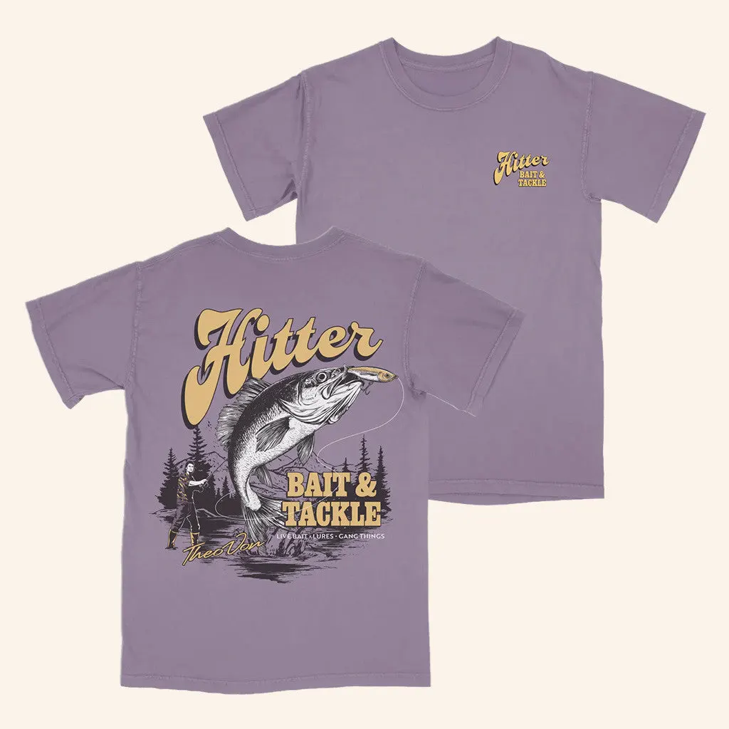Theo Von Merch Hitter Bait And Tackle TShirt Gifts For Fishing Lovers