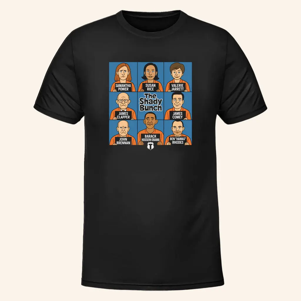 Theofficertatumstore Merch The Shady Bunch 2 0 TShirt Gift Ideas For Dad