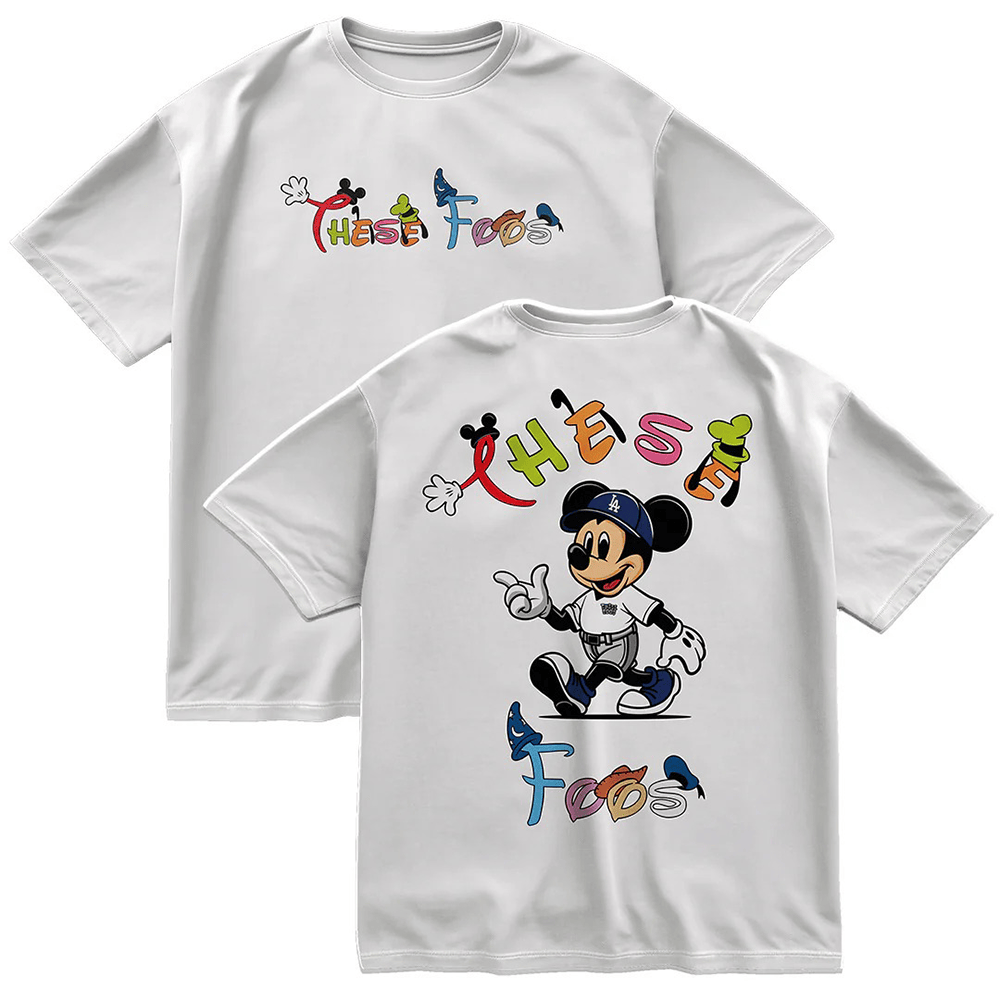 These Foos Merch These Foos Mickey Mouse TShirt Meaningful Fathers Day Gifts