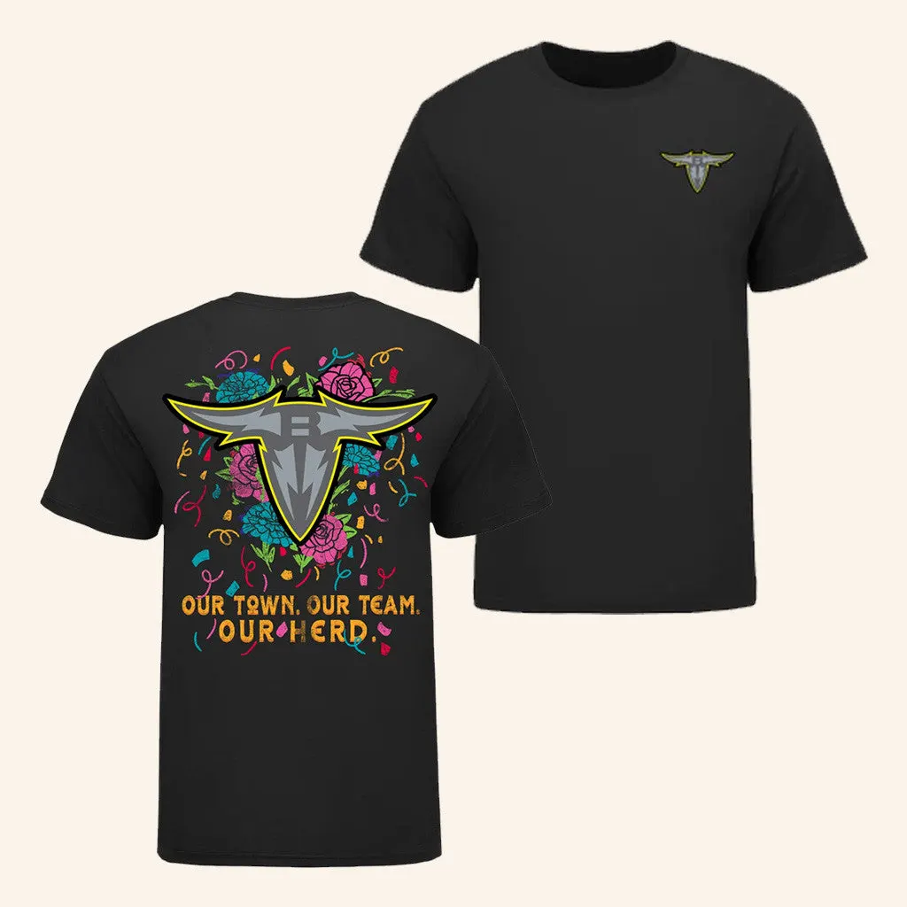 Theufl Merch San Antonio Brahmas Fiesta Mens TShirt Gifts For Him