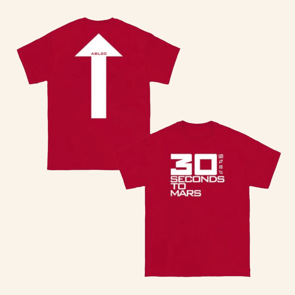 Thirty Seconds To Mars Merch A Beautiful Lie 20Th Anniversary 30Stm Arrow TShirt Him Gifts