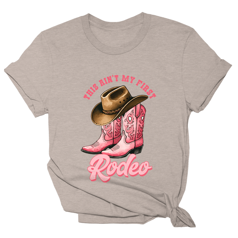 This Aint My First Rodeo Cowgirl Shirt West Western TShirt Gifts For Girlfriend