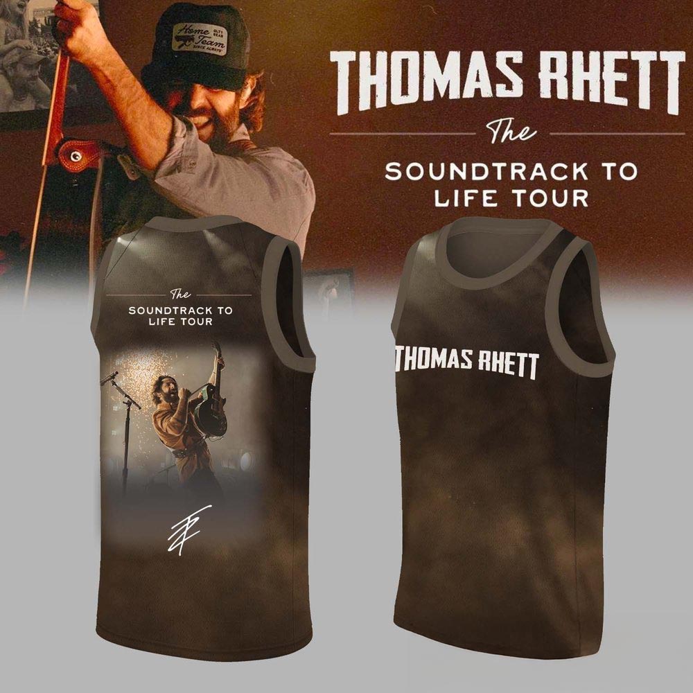 Thomas Rhett The Soundtrack To Life Tour Limited Edition Signature Basketball Jersey Live Music Fan Shirt 1 - Unicasport Thomas Rhett The Soundtrack To Life Tour Limited Edition Signature Basketball Jersey Live Music Fan Shirt