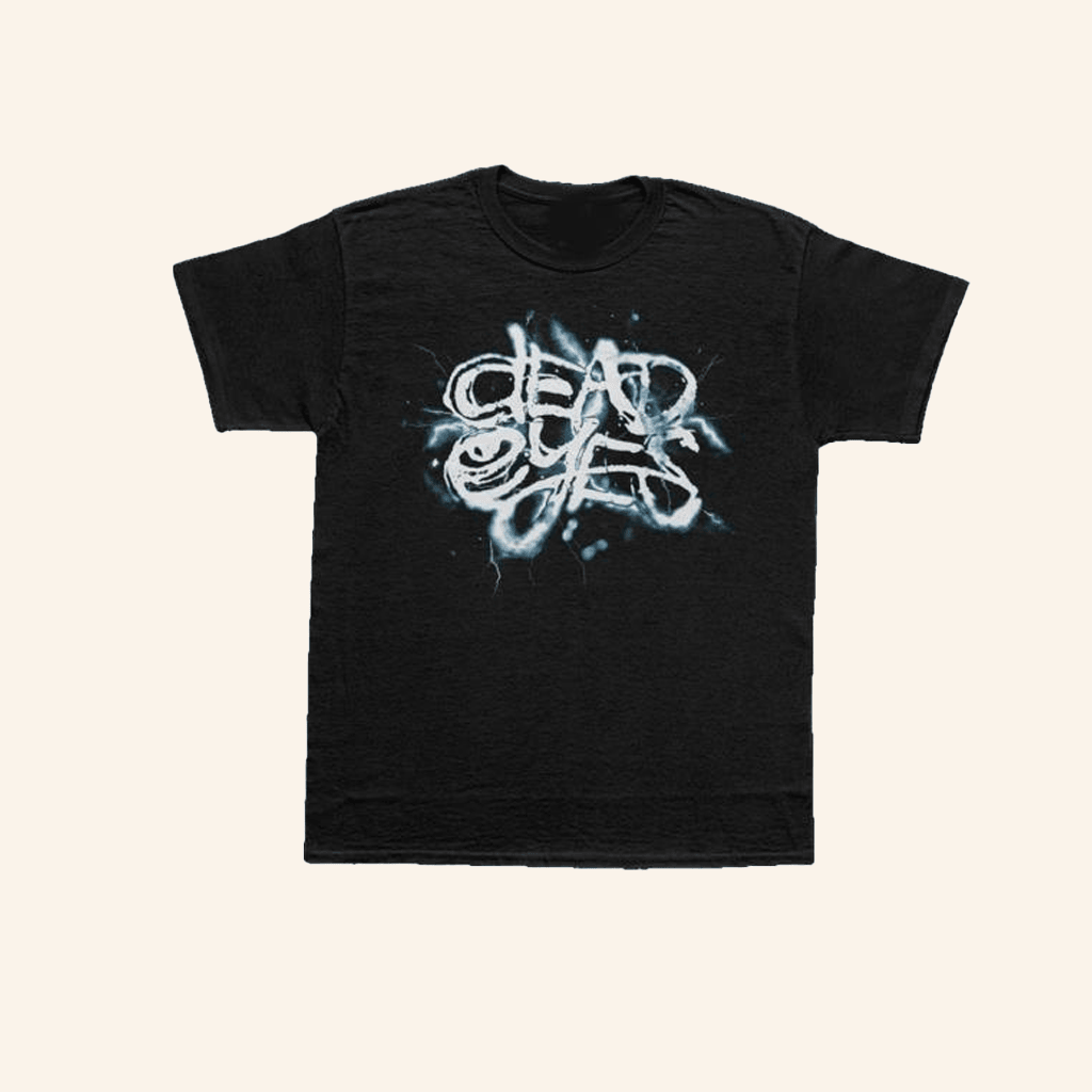 Thriller Records Merch Dead Eyes Logo Black TShirt Gifts For Dad