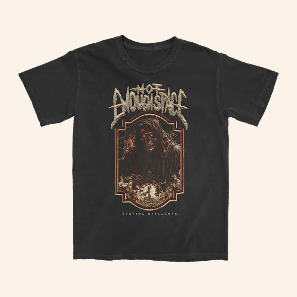 Thriller Records Merch Not Enough Space Death Metal Black TShirt Husband Gifts