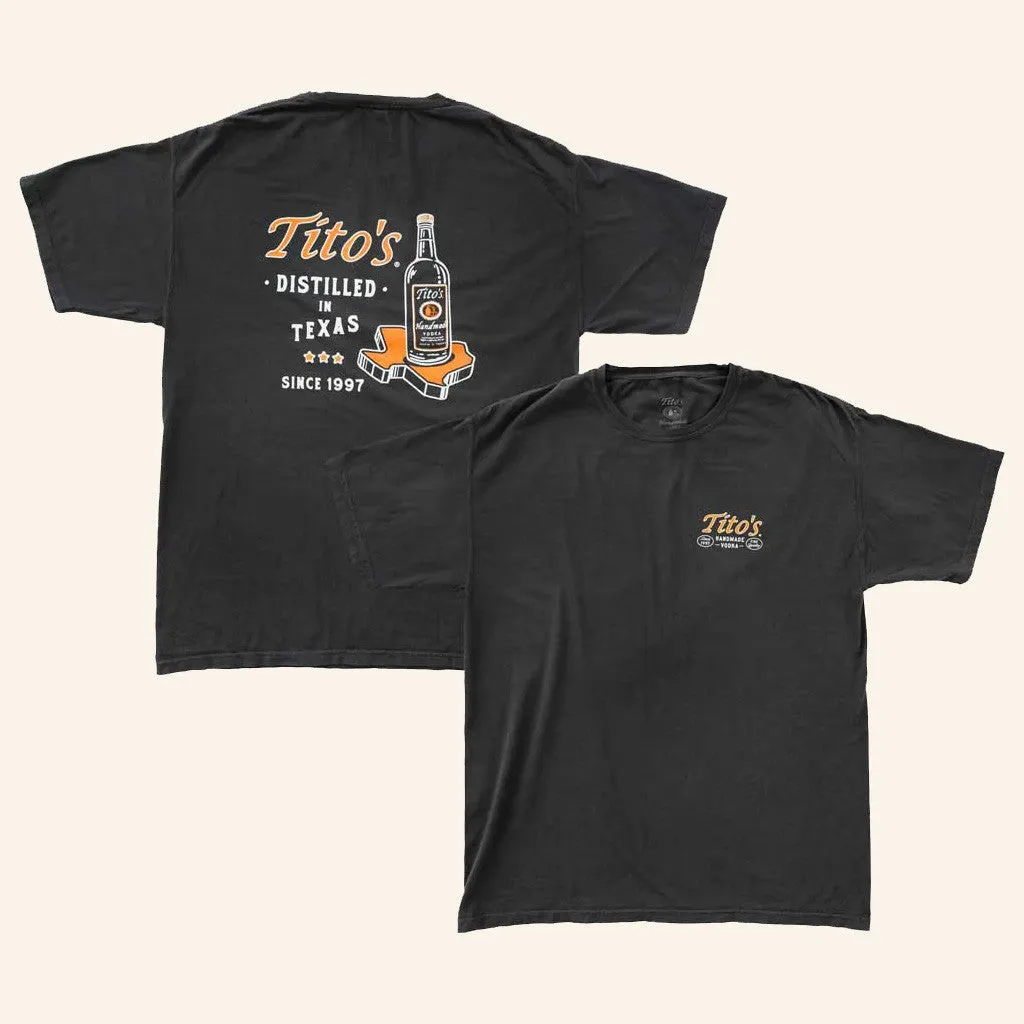 Titos Vodka Merch Spirit Of Texas TShirt Him Gifts