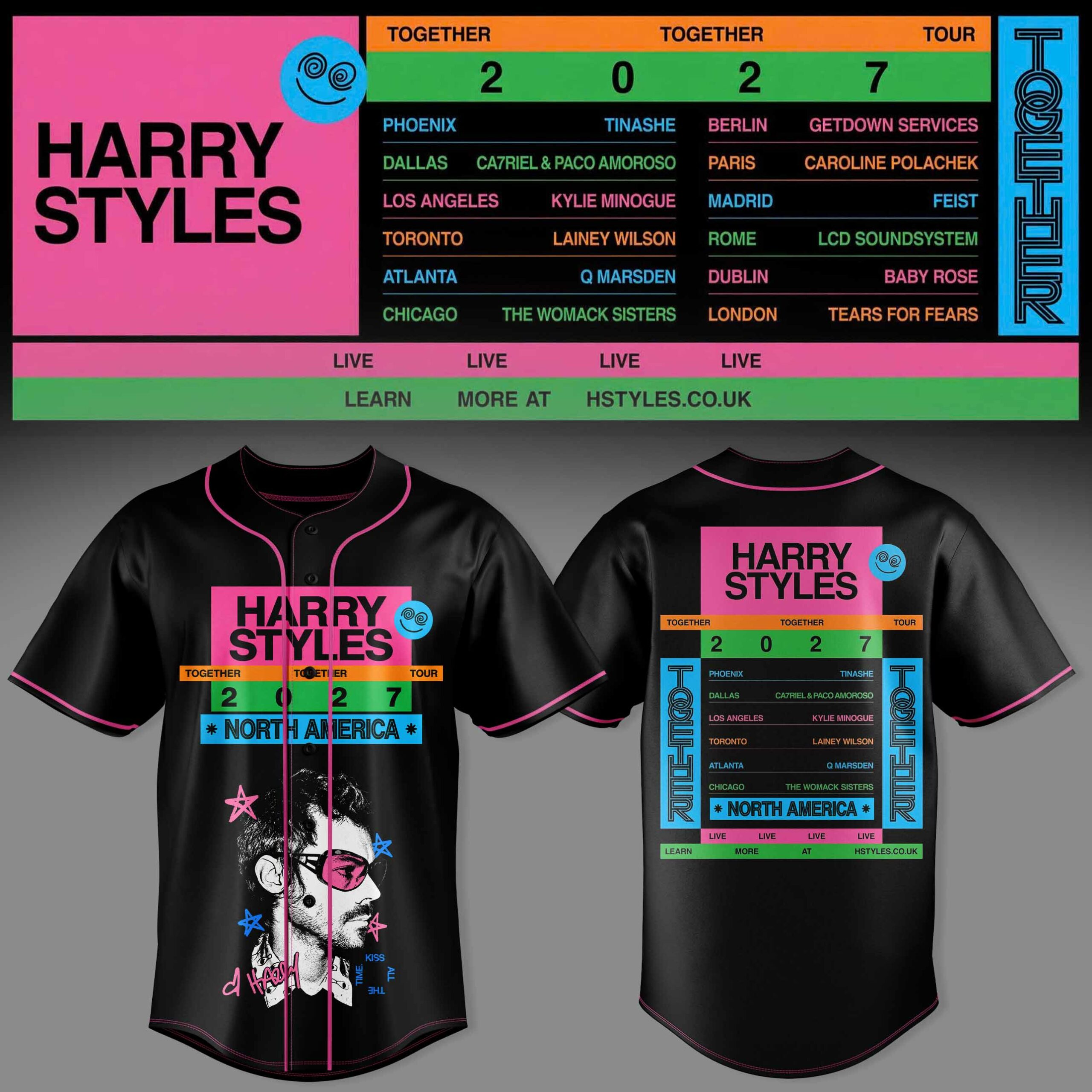 Together Together 2027 World Tour Jersey Tour Apparel 1 - Unicasport Together Together 2027 World Tour Jersey Tour Apparel
