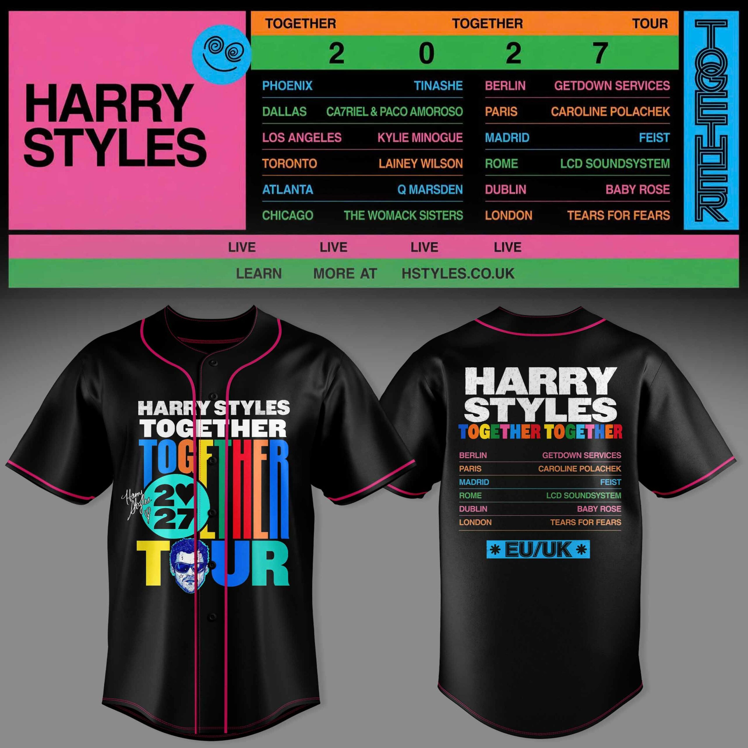 Together Together EuUk Tour 2027 Jersey Band Merchandise 2 - Unicasport Together Together EuUk Tour 2027 Jersey Band Merchandise