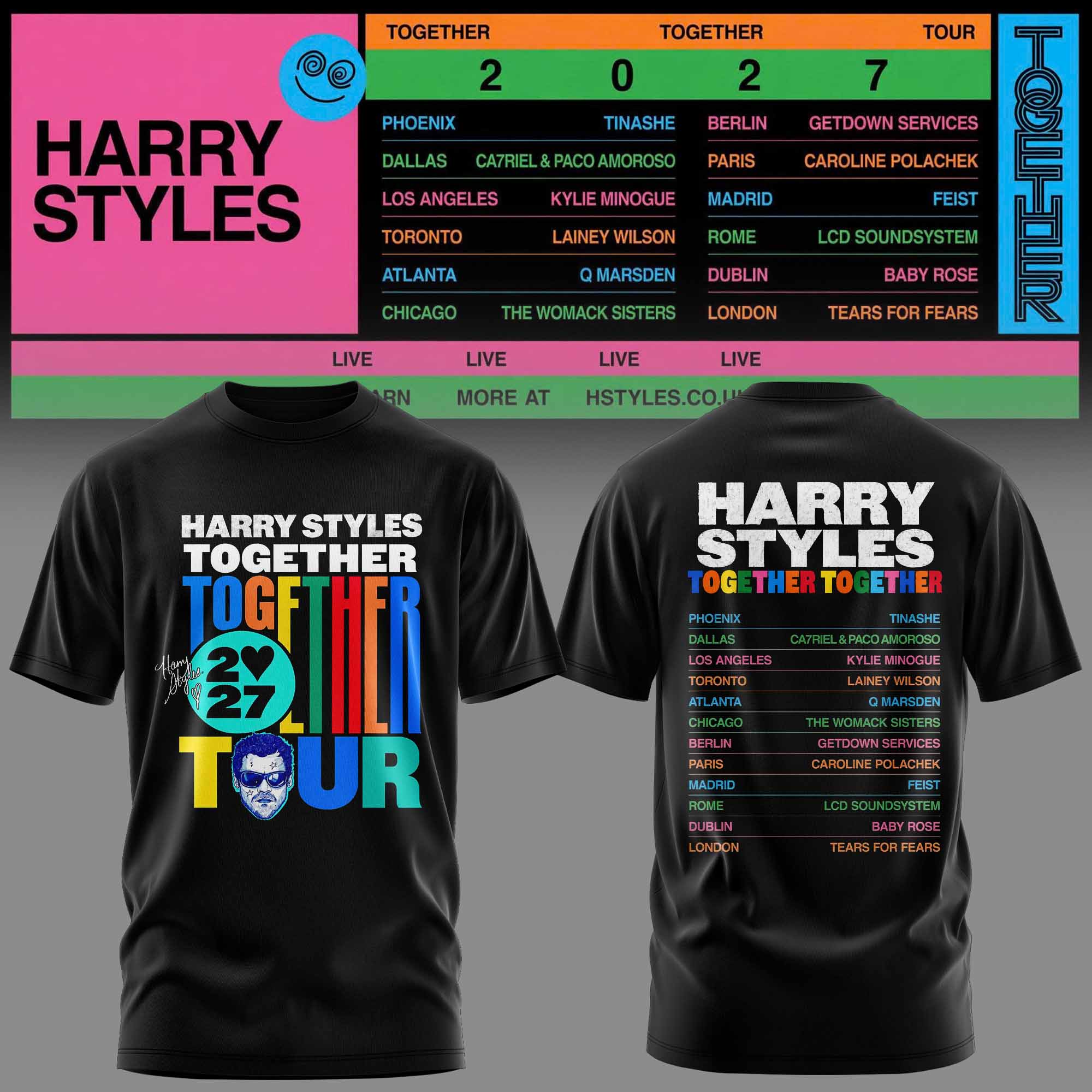 Together Together EuUk Tour 2027 Jersey Concert Apparel 2 - Unicasport Together Together EuUk Tour 2027 Jersey Concert Apparel