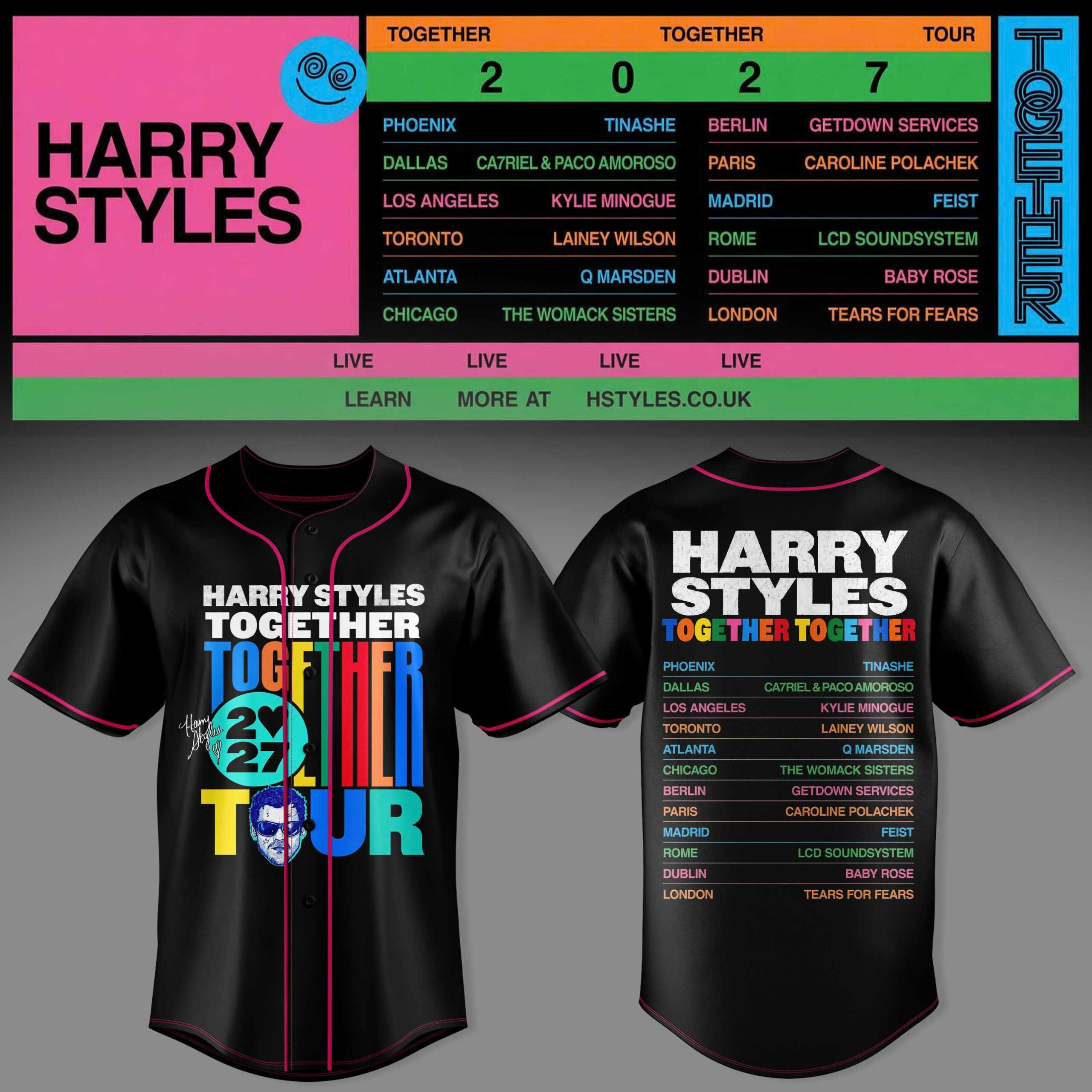 Together Together EuUk Tour 2027 Jersey Live Music 1 - Unicasport Together Together EuUk Tour 2027 Jersey Live Music