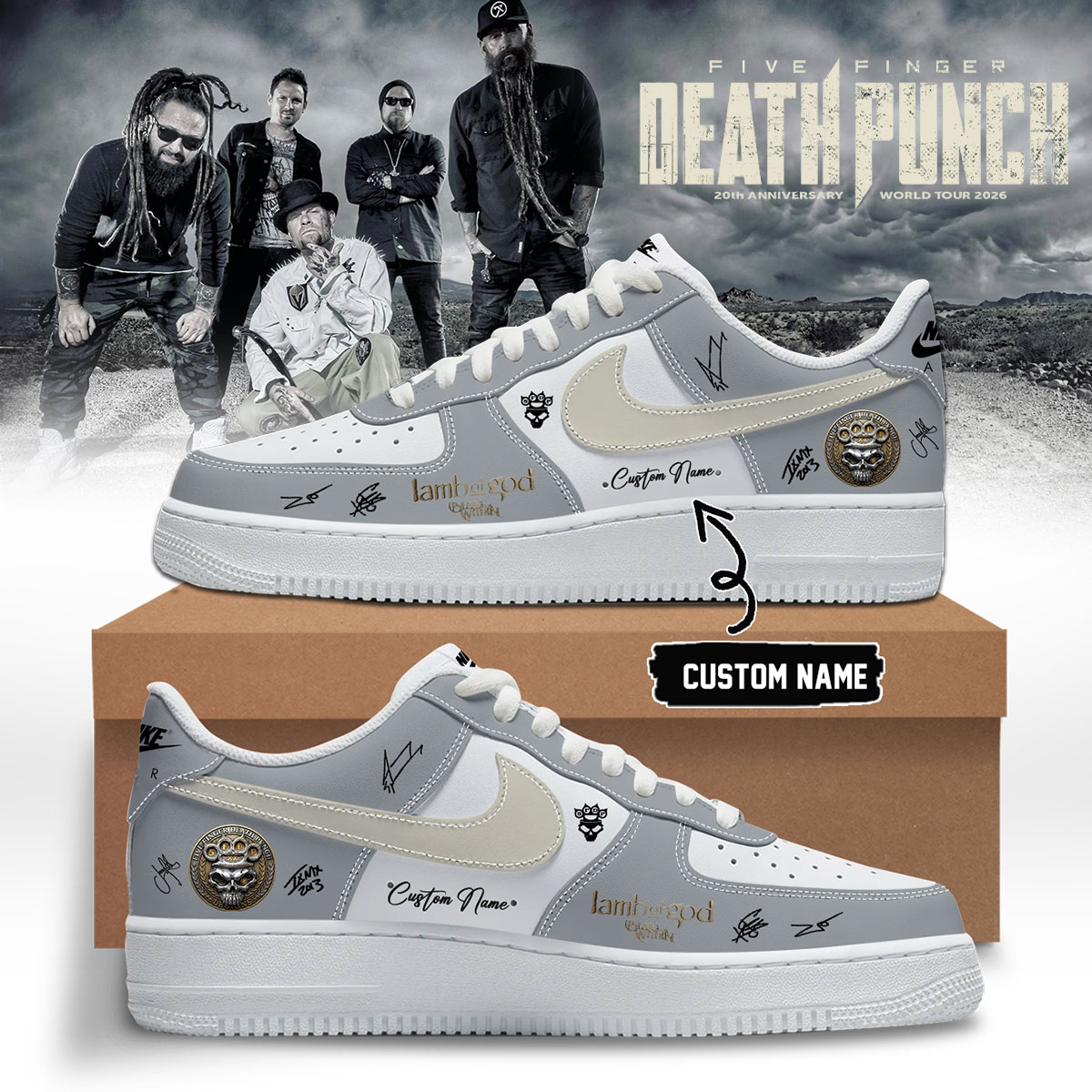 Tokio Hotel Arena Tour 2026 Limited Edition High Top Sneakers