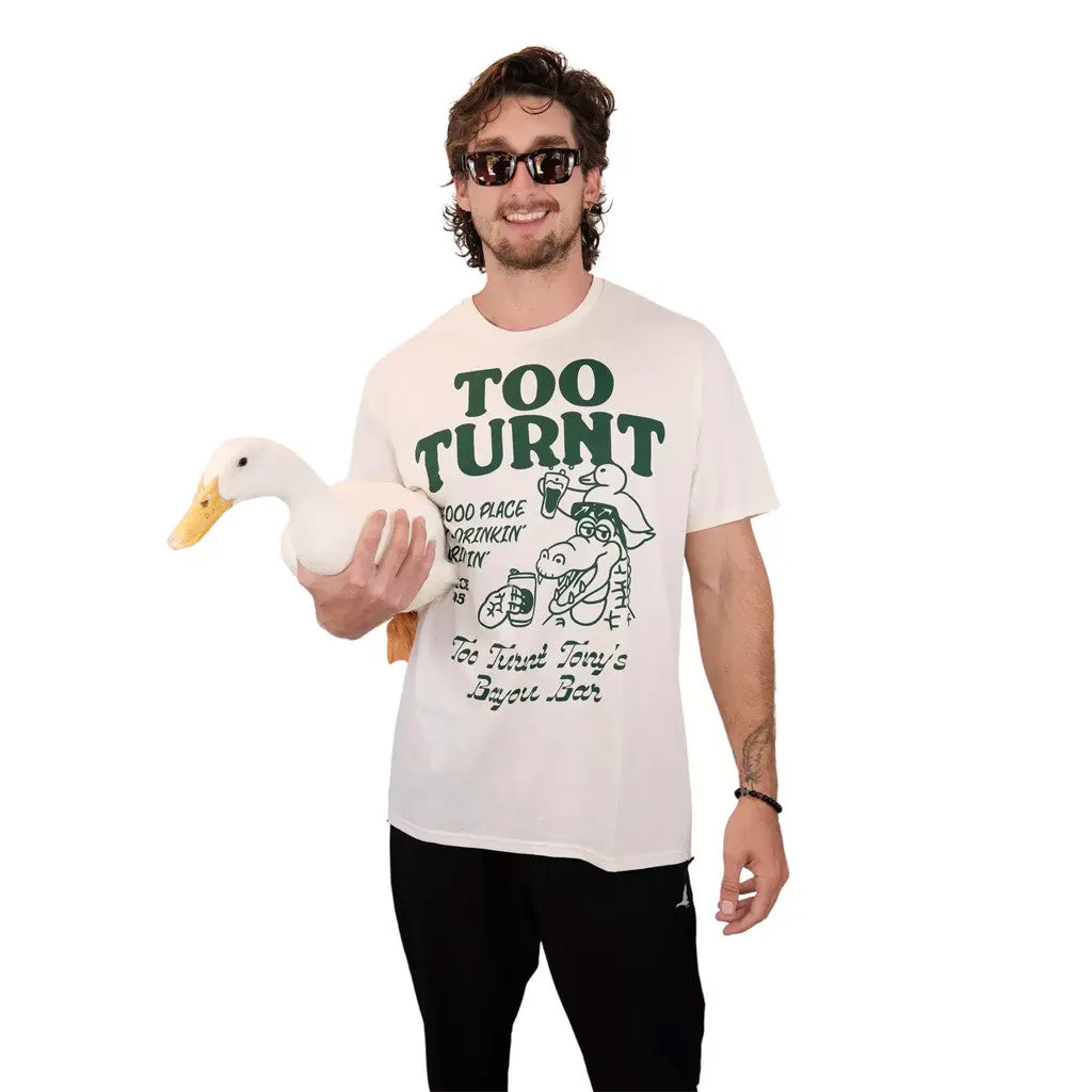 Too Turnt Tony Merch Too Turnt Tonys Bayou Bar TShirt Gift Ideas For Him